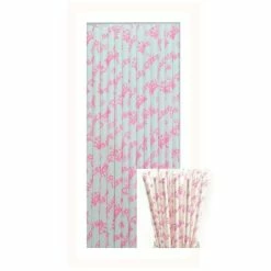 Remise ⌛ Crea Kawaii Paille Et Couvercle Mason Jar Lot De 25 Pailles Décorées Princess ✔️