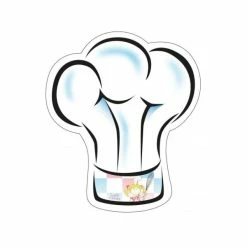 Meilleure affaire 👏 Amscan 8 Assiettes Formes Toque De Chef Little Cooks 🎉