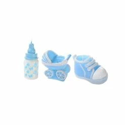 Meilleur prix 🛒 Modecor Bougies Anniversaire Kit Bougie Baptême Ou Naissance - Lot De 3 Bougies 🎁
