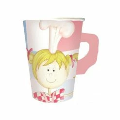 Bon marché 👍 Amscan 8 Gobelets Avec Hanses Little Cooks 🎁