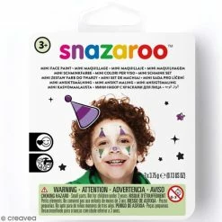 Budget 🤩 Snazaroo Kit Maquillage Enfant Mini Kit Modèle Maquillage Enfant - Clown 🥰