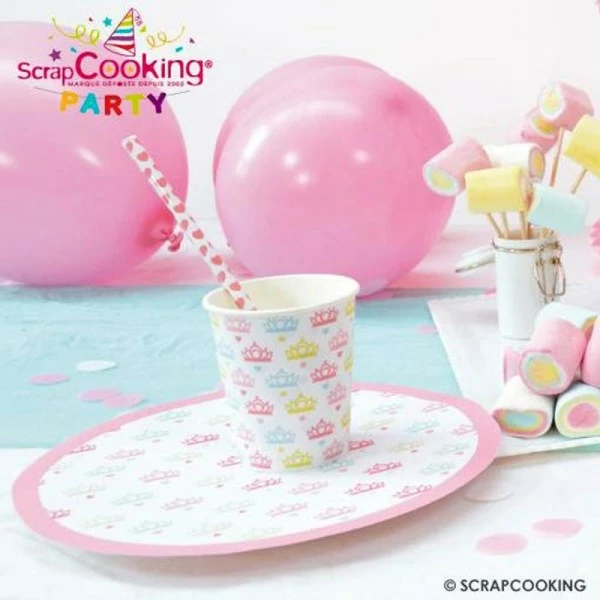 Budget 🧨 ScrapCooking Assiettes Princesse 23 Cm - 8 Pcs ✔️ 4 Budget 🧨 ScrapCooking Assiettes Princesse 23 Cm - 8 Pcs ✔️ – Image 4