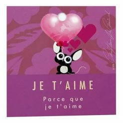 Top 10 😀 Présentoirs Pour Bijoux Cartes Invitation Anniversaire Emballages Carte De Vœux Je T'aime (10 Pièces) Parce Que Je T'aime 💯