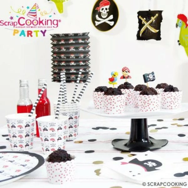 Bon marché 🎉 ScrapCooking Ballon Baudruche Ballons De Baudruche Pirate - 25 Cm - 6 Pcs 🎉 3 Bon marché 🎉 ScrapCooking Ballon Baudruche Ballons De Baudruche Pirate - 25 Cm - 6 Pcs 🎉 – Image 3