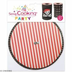 Meilleur prix 🔔 ScrapCooking Formes à Suspendre Lampions Pirate à Suspendre - 2 Pcs 😀