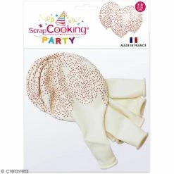 Le moins cher 💯 ScrapCooking Ballon Baudruche Ballons De Baudruche Etoiles Rouges - 25 Cm - 6 Pcs 🧨