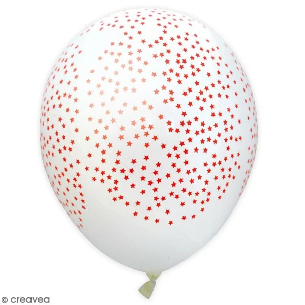 Le moins cher 💯 ScrapCooking Ballon Baudruche Ballons De Baudruche Etoiles Rouges - 25 Cm - 6 Pcs 🧨 2 Le moins cher 💯 ScrapCooking Ballon Baudruche Ballons De Baudruche Etoiles Rouges - 25 Cm - 6 Pcs 🧨 – Image 2