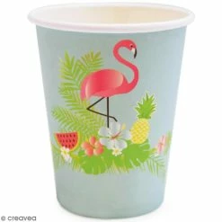 Bon marché ⭐ ScrapCooking Gobelets ☀️ Summer 25 Cl - 8 Pcs 💯