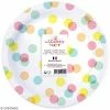 Les meilleures critiques de ✔️ ScrapCooking Assiettes Confettis Pastels 23 Cm - 8 Pcs 🎁