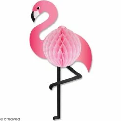Tout neuf 🛒 ScrapCooking Formes à Suspendre Flamant Rose Alvéolé - 36 Cm ⭐