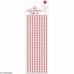 Top 10 👍 ScrapCooking Pailles Papier Pailles Cartonnées Coeurs - 20 Pcs ✔️