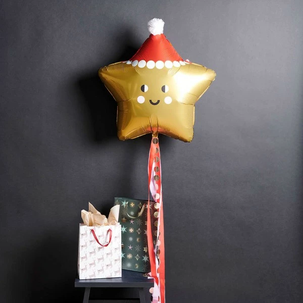 Tout neuf 🛒 Rico Design Ballon Aluminium Décoratif - Etoile De Noël - Ø 71 X 20 Cm 🌟 2 Tout neuf 🛒 Rico Design Ballon Aluminium Décoratif - Etoile De Noël - Ø 71 X 20 Cm 🌟 – Image 2