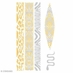 Top 10 ✨ Ki Sign Tattoo Temporaire Tatouage Temporaire Tattoo Chic - Peaux D'animaux - 5 Tattoos ⌛