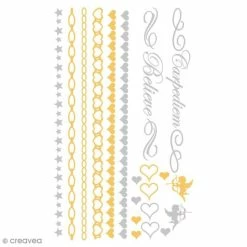 Les meilleures critiques de 🛒 Ki Sign Tattoo Temporaire Tatouage Temporaire Tattoo Chic - Carpe Diem - 20 Tattoos ❤️