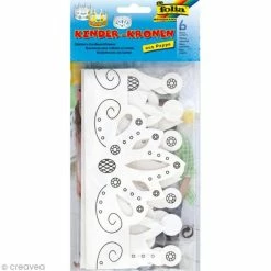 Grosses soldes 🌟 Folia Déguisement Assortiment De Couronnes à Personnaliser - 6 Pcs 🥰