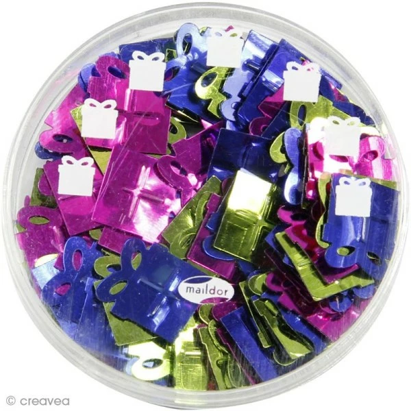 Meilleur prix 😀 Maildor Perles De Pluie Et Confettis Confettis De Table - Cadeaux X 5 G ✔️ 2 Meilleur prix 😀 Maildor Perles De Pluie Et Confettis Confettis De Table - Cadeaux X 5 G ✔️ – Image 2