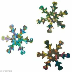 Budget 🔥 Graine Créative Confettis De Table Flocons Argentés 20 Mm 🛒