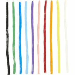 Tout neuf 💯 Creativ Company Ballon Baudruche Assortiment De Ballons à Sculpter - 130 Cm - 10 Pcs ❤️