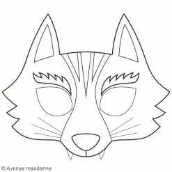 Meilleur prix 😍 Avenue Mandarine Masque à Colorier Masques à Colorier Et à Détacher - Contes De Grimm - 24 Pages 🌟 -Maquillage Soldes unnamed file 1893