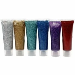 Offres 🧨 Eulenspiegel Maquillage à L'eau Assortiment De Gels à Paillettes Pour Maquillage - 6 X 18 Ml ⭐