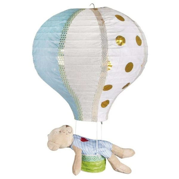 Promo 🛒 Rayher Lanterne Papier Lanterne En Papier Montgolfière - Blanc - 23 Cm 😉 2 Promo 🛒 Rayher Lanterne Papier Lanterne En Papier Montgolfière - Blanc - 23 Cm 😉 – Image 2