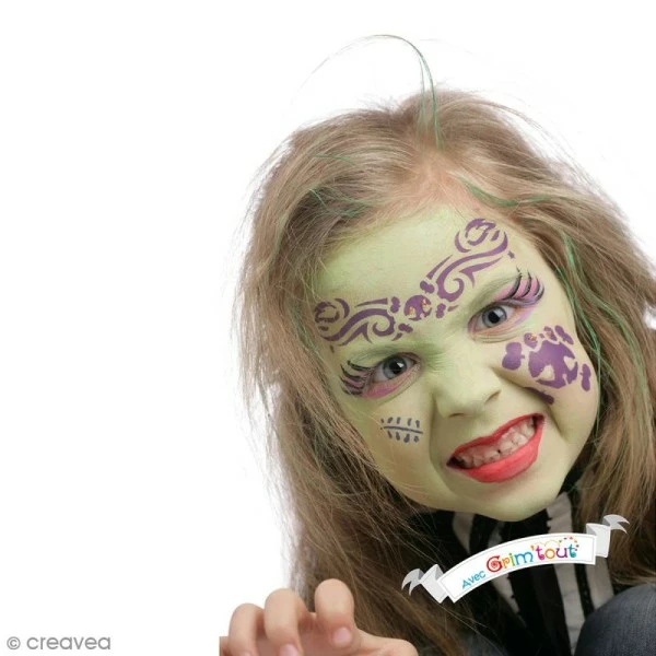 Bon marché ⌛ Grim Tout Kit Maquillage Enfant Maquillage Maléfice - 9 Couleurs Grim'tout - Sans Paraben 👍 3 Bon marché ⌛ Grim Tout Kit Maquillage Enfant Maquillage Maléfice - 9 Couleurs Grim'tout - Sans Paraben 👍 – Image 3