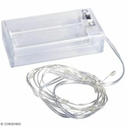 Promo 🛒 Rayher Guirlande Lumineuse Mini LED à Piles - 10 LED - 120 Cm 🔥