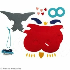 Meilleur prix ⭐ Avenue Mandarine Jeux Créatifs De 6 à 10 Ans Kit Créatif - Masques à Coudre 😀 -Maquillage Soldes unnamed file 209