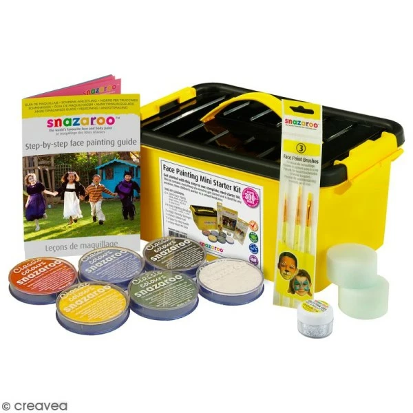 De gros 🎁 Kit Maquillage Enfant Boîte Maquillage Snazaroo - Kit Starter - 14 Pcs 🥰 1 De gros 🎁 Kit Maquillage Enfant Boîte Maquillage Snazaroo - Kit Starter - 14 Pcs 🥰