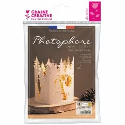 Top 10 🔥 Graine Créative Lanterne Papier Photophore En Papier - Forêt - 15 X 10 Cm ❤️