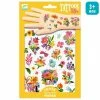 Nouveau 🧨 Djeco Tattoo Temporaire Tatouages Temporaires - Aqua Flor - 2 Planches 😀