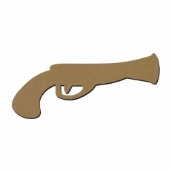 Vente flash 🎁 Creavea Forme En Bois Pistolet En Bois - 20 X 8 Cm - 1 Pce 🧨