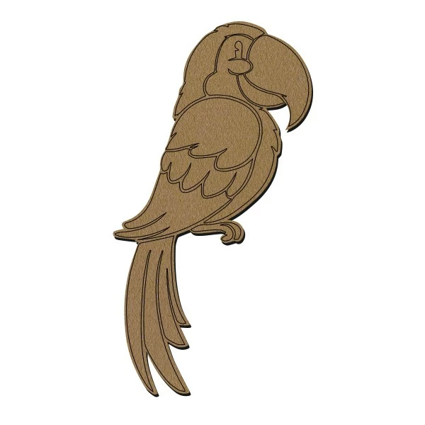 Budget ❤️ Creavea Forme En Bois Perroquet En Bois - 30,5 X 9 Cm - 1 Pce 👏 1 Budget ❤️ Creavea Forme En Bois Perroquet En Bois - 30,5 X 9 Cm - 1 Pce 👏