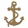 Budget 🥰 Creavea Forme En Bois Ancre Marine En Bois - 30 X 23,5 Cm - 1 Pce 🔔
