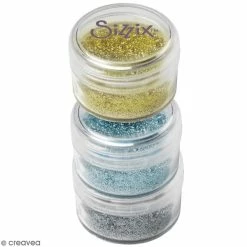 Sortie 😉 Sizzix Paillette Ultra Fines Paillettes Fines - Biodégradables - 12 Gr 👍