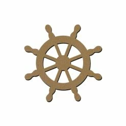 De gros 😍 Creavea Forme En Bois Gouvernail En Bois - 16 Cm - 1 Pce 😍