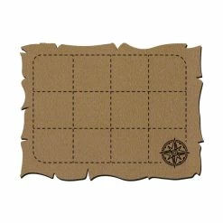 Meilleure vente 🛒 Creavea Forme En Bois Carte Au Trésor En Bois - 26,5 X 20 Cm - 1 Pce 🎁