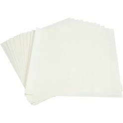 Meilleure vente ✔️ Creativ Company Papier Origami Papier Pour Photophores - 30 X 30 Cm - Blanc - 12 Pcs 🔥