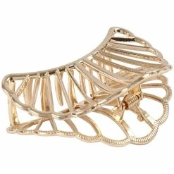 Grosses soldes ⌛ Creativ Company Support Accessoires Cheveux Pince à Cheveux Coquillage - Doré - 52 X 80 Mm - 1 Pce 🥰 -Maquillage Soldes unnamed file 314