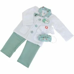 Meilleure affaire ❤️ Creativ Company Déguisement De Docteur 1 Set 👏