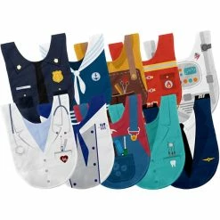 Nouveau ⌛ Creativ Company Déguisement Gilets De Travail 10 Pcs/ 1 Sac ✔️