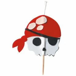 Promo 😉 Graine Créative Kit Bougies Kit DIY Bougies D'anniversaire - Pirate - 2 Pcs ❤️ -Maquillage Soldes unnamed file 367