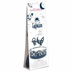 Meilleure affaire 🥰 ScrapCooking Décorations Gâteau Diverses Décoration De Gâteau - Espace - 4 Pcs ⭐