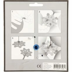 Budget ❤️ Creativ Company Ballon Baudruche Porteur De Ballons Bleu 10,3 Cm - Pour 8 Ballons ⭐ -Maquillage Soldes unnamed file 375