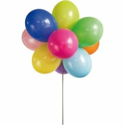 Budget ❤️ Creativ Company Ballon Baudruche Porteur De Ballons Bleu 10,3 Cm - Pour 8 Ballons ⭐ -Maquillage Soldes unnamed file 376