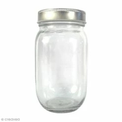 Nouveau ✨ Graine Créative Bocal Mason Jar En Verre Avec Couvercle - Classique - 375 Ml ⭐
