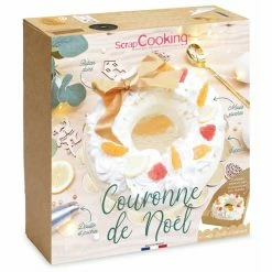 Nouveau 🎁 ScrapCooking Moule à Bûche Kit Couronne De Noël 🔥