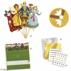 Bon marché ❤️ Djeco Marionnette à Main Kit Do It Yourself - Marionnettes à Décorer - Cendrillon - 4 Pcs ❤️ -Maquillage Soldes unnamed file 411