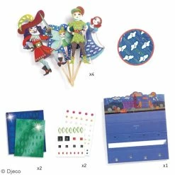 Bon marché ❤️ Djeco Marionnette à Main Kit Do It Yourself - Marionnettes à Décorer - Cendrillon - 4 Pcs ❤️ -Maquillage Soldes unnamed file 412