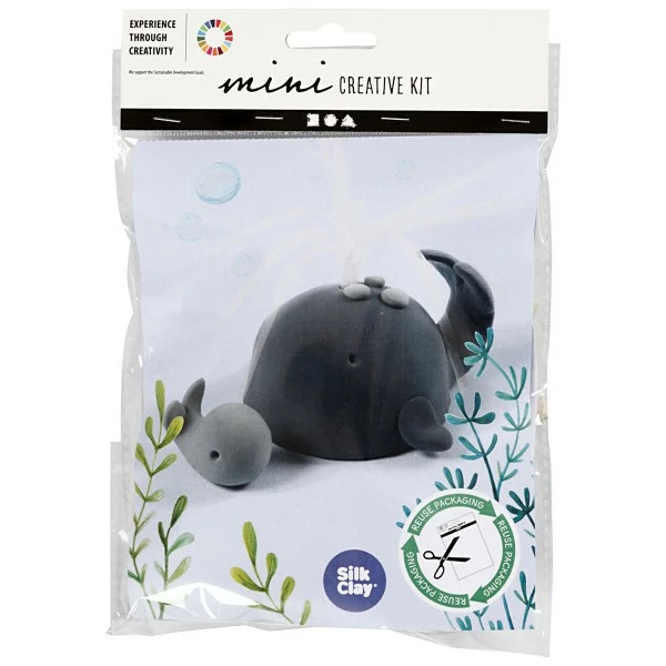 Tout neuf 🛒 Creativ Company Kit Activité Manuelle Mini Kit Créatif Pour Enfant - Baleine 🧨 2 Tout neuf 🛒 Creativ Company Kit Activité Manuelle Mini Kit Créatif Pour Enfant - Baleine 🧨 – Image 2